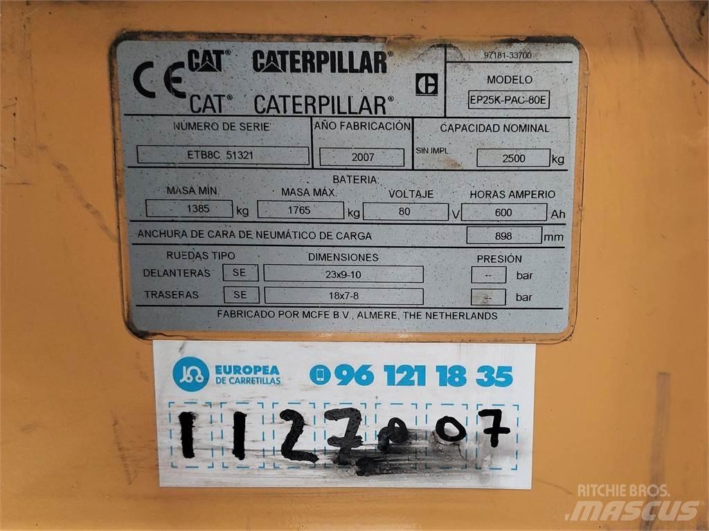 CAT EP25K PAC Sähkötrukit
