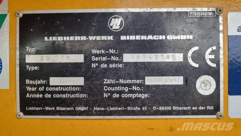 Liebherr 32 TTR Tela-alustaiset nosturit