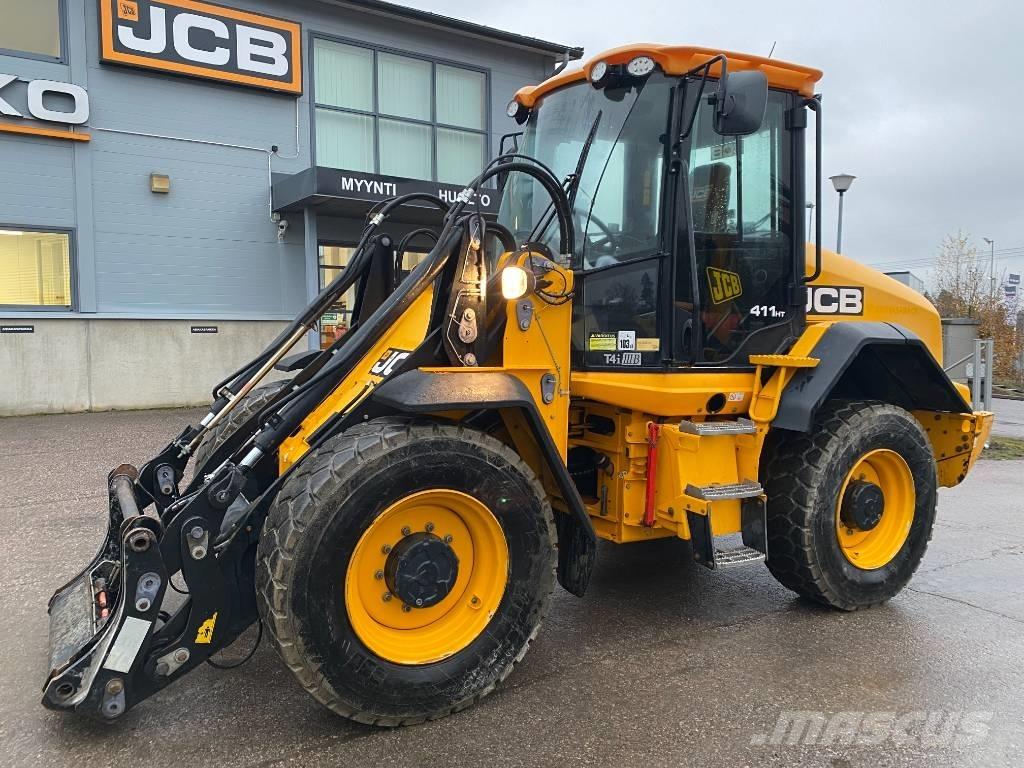 JCB 411 HT T4i Pyöräkuormaajat