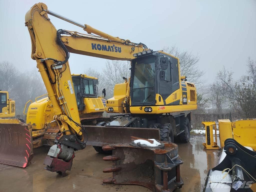 Komatsu PW180-11 Pyöräkaivukoneet