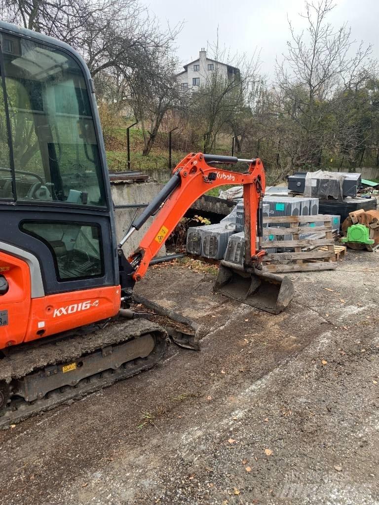 Kubota KX 016-4 Minikaivukoneet < 7t