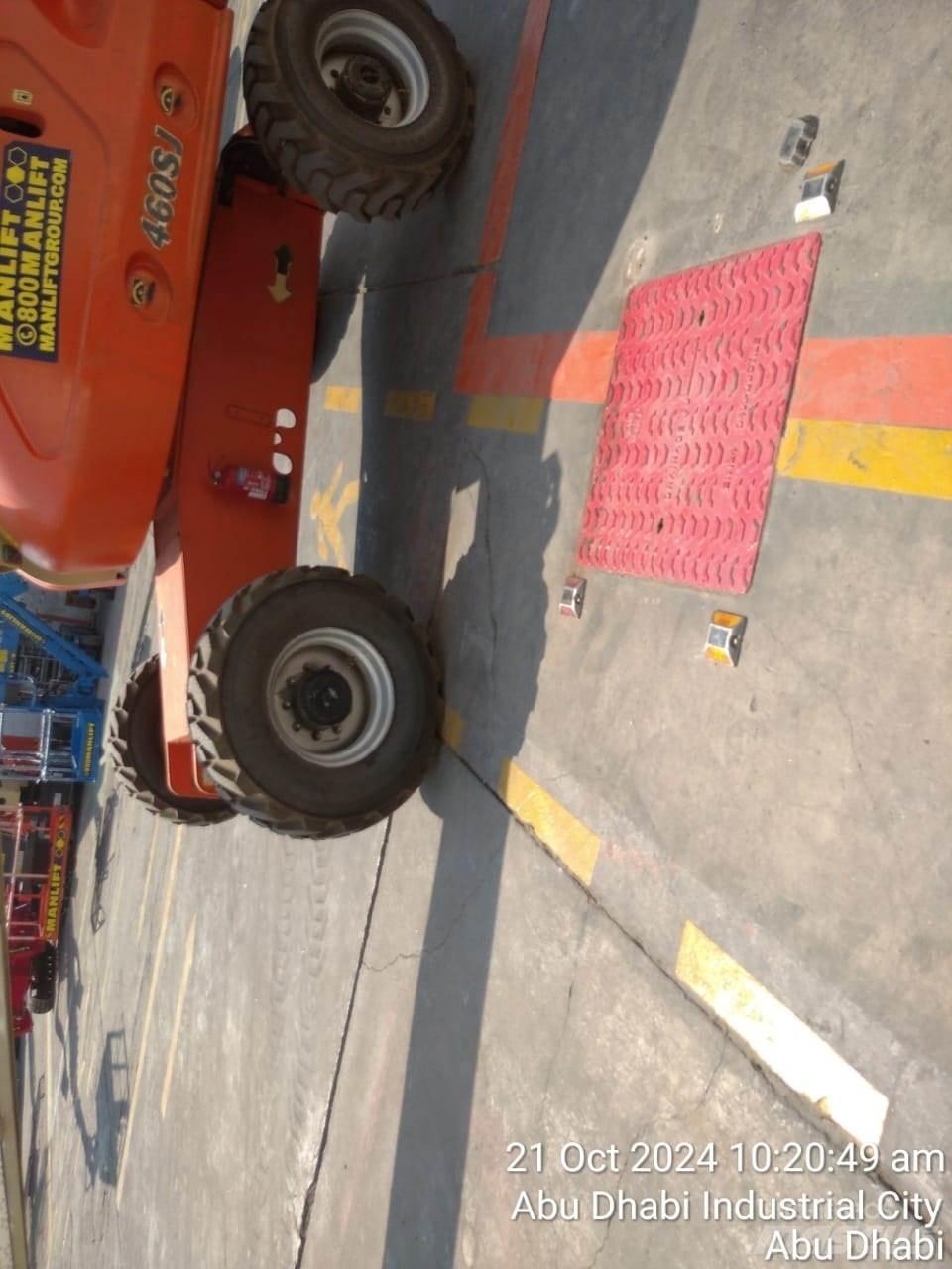 JLG 460SJ Teleskooppipuominostimet