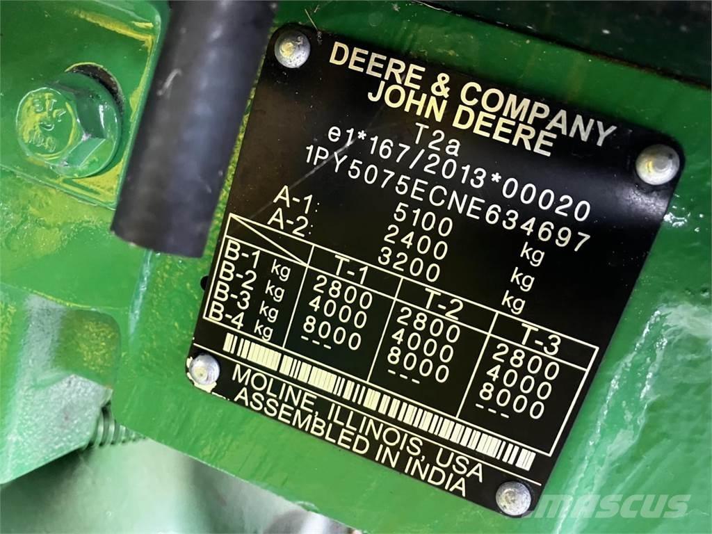 John Deere 5075E Traktorit