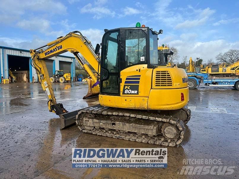 Komatsu PC 80 MR-5 Midikaivukoneet 7t - 12t