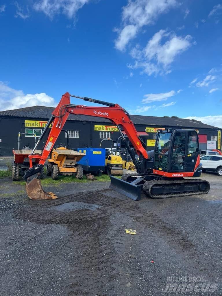 Kubota KX 080-4a Midikaivukoneet 7t - 12t