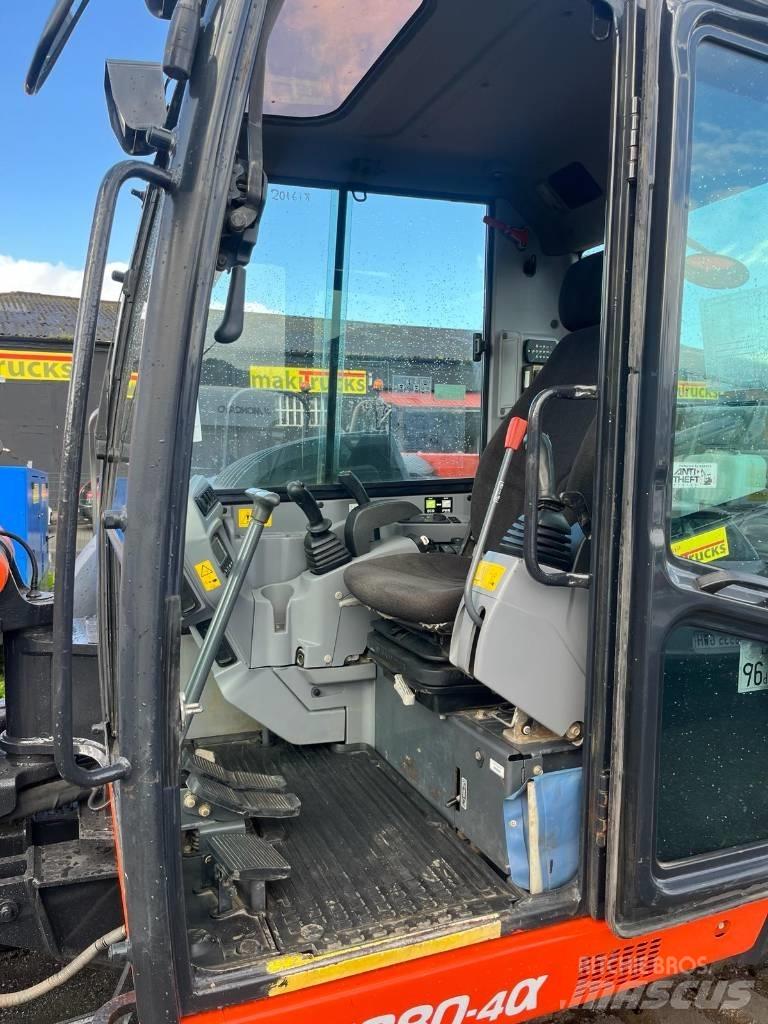 Kubota KX 080-4a Midikaivukoneet 7t - 12t