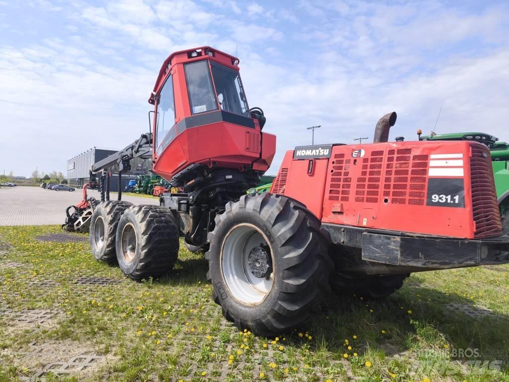 Komatsu 931.1 Harvesterit