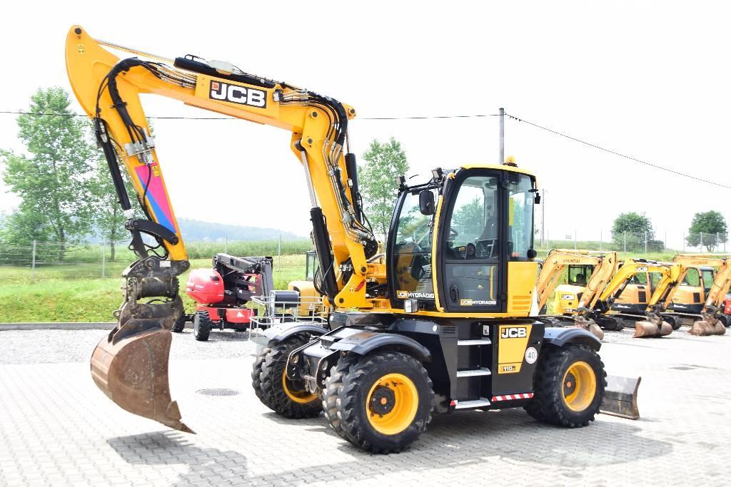 JCB Hydradig Pyöräkaivukoneet