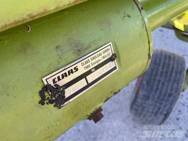 CLAAS 740 S Pöyhimet ja haravat
