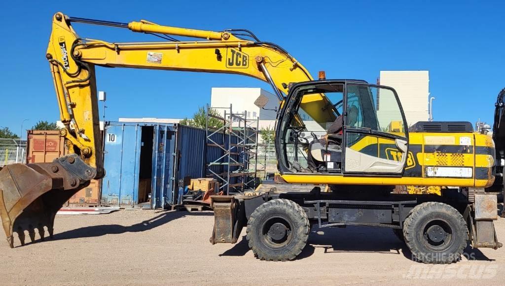 JCB JS 200 W Pyöräkaivukoneet