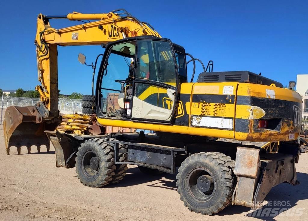 JCB JS 200 W Pyöräkaivukoneet