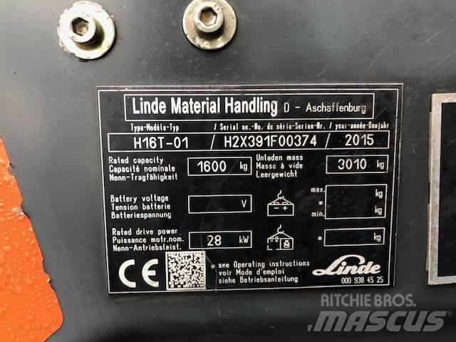 Linde H16T-01 Nestekaasutrukit