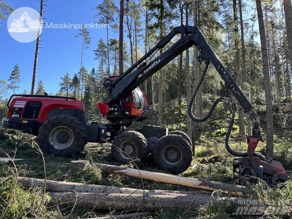 Komatsu 951 Harvesterit