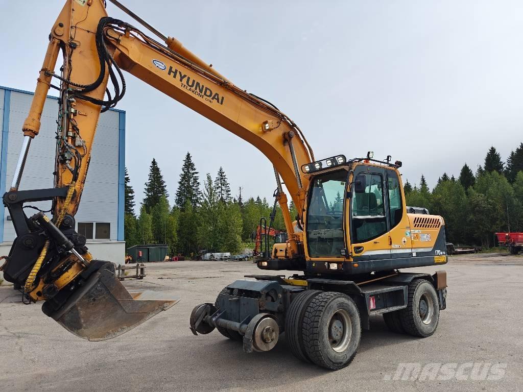 Hyundai R170-W9 Pyöräkaivukoneet