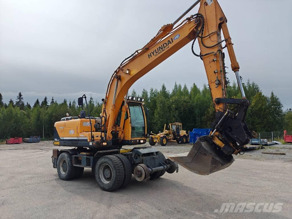 Hyundai R170-W9 Pyöräkaivukoneet