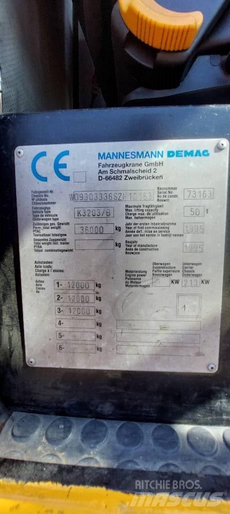 Demag AC 155 Mobiilinosturit