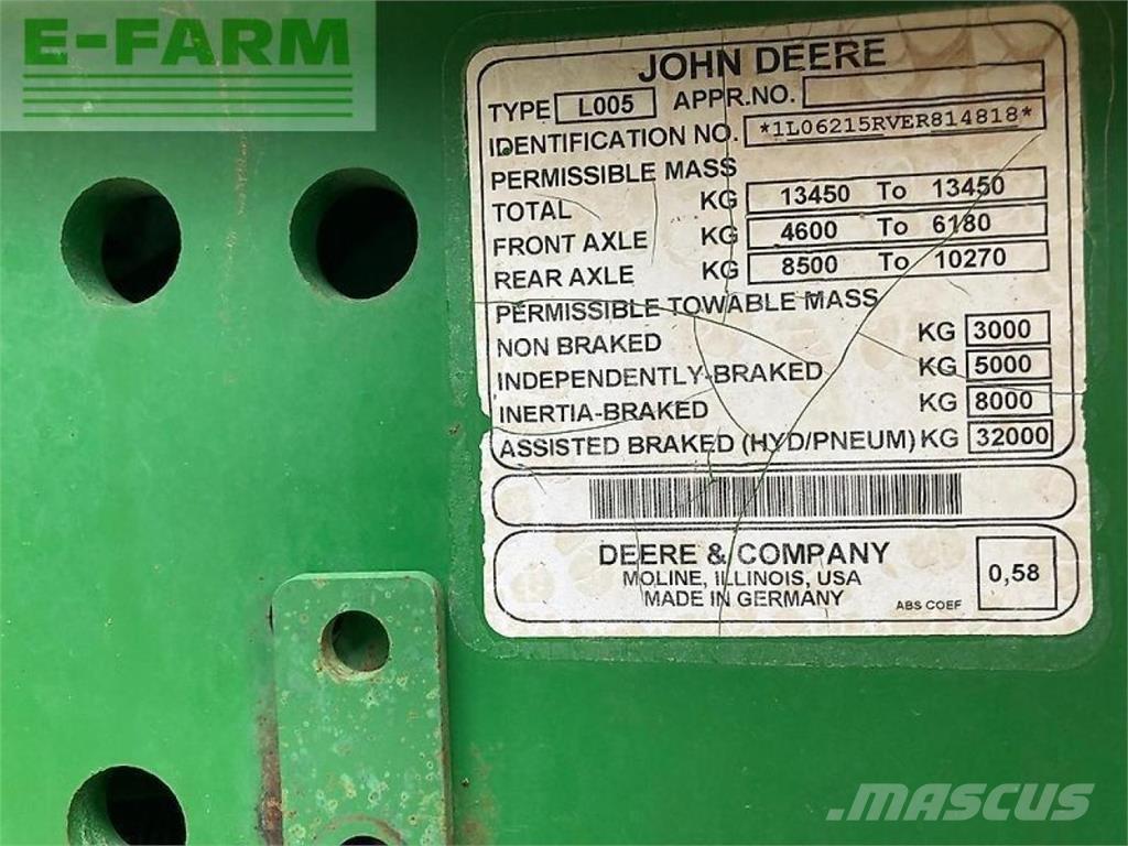 John Deere 6215r Traktorit