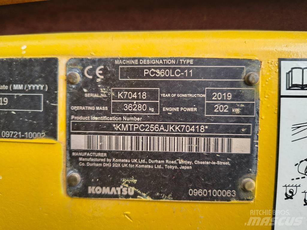 Komatsu PC 360 LC- 11 Telakaivukoneet