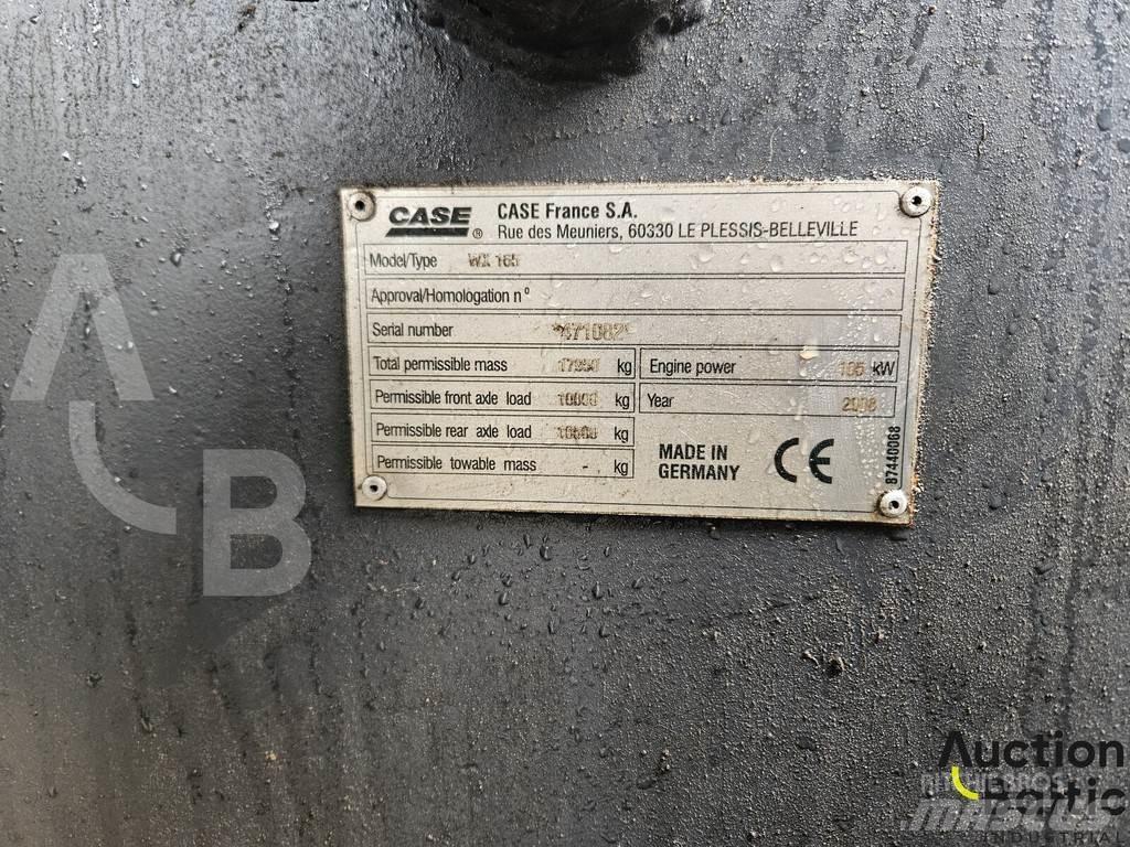 CASE WX 165 Pyöräkaivukoneet