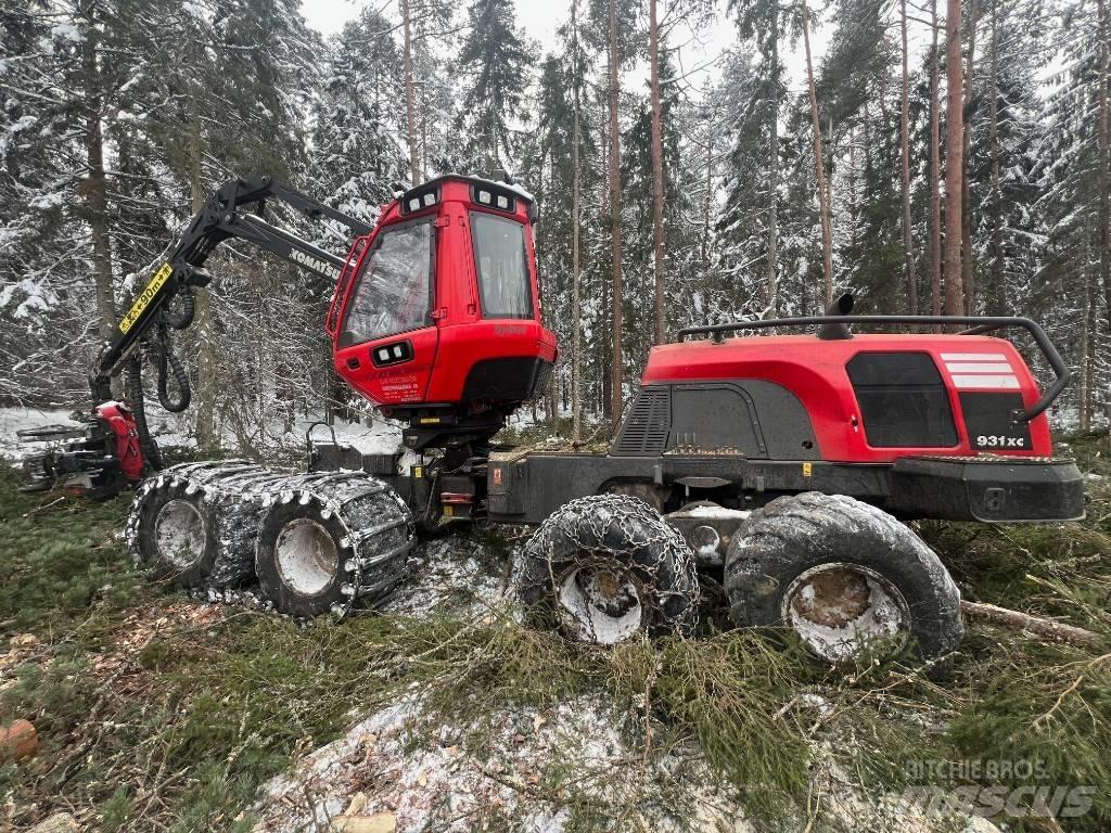 Komatsu 931xc Harvesterit