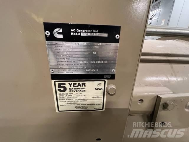 Cummins KTTA19 Dieselgeneraattorit