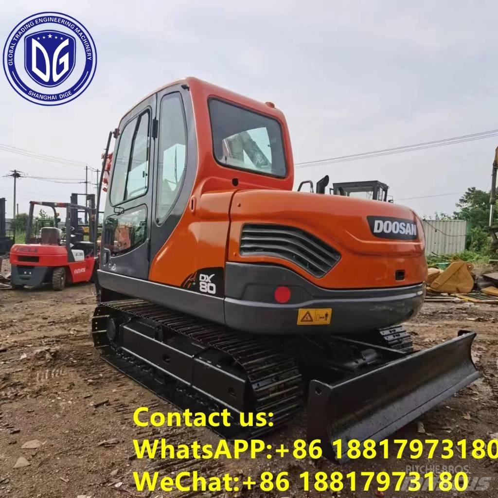 Doosan DX 80 Telakaivukoneet