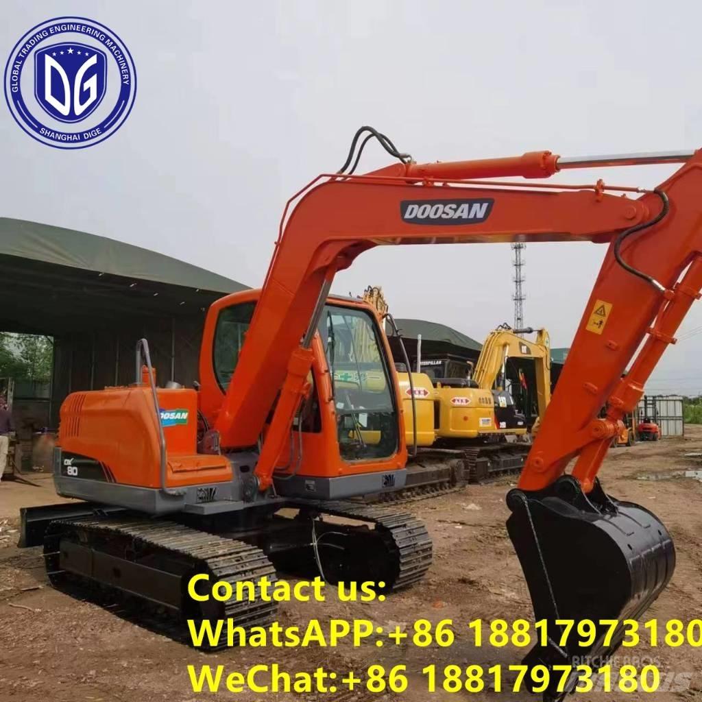 Doosan DX 80 Telakaivukoneet