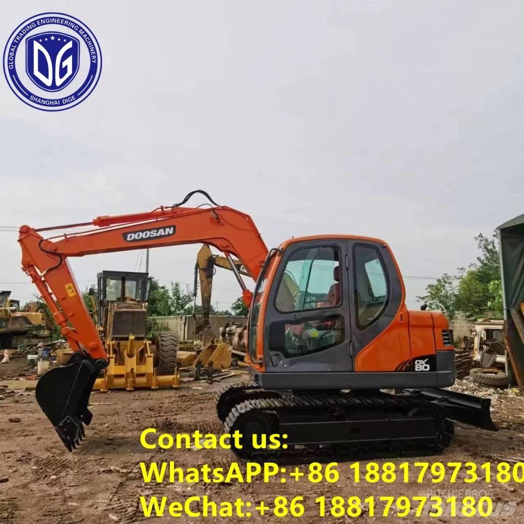 Doosan DX 80 Telakaivukoneet
