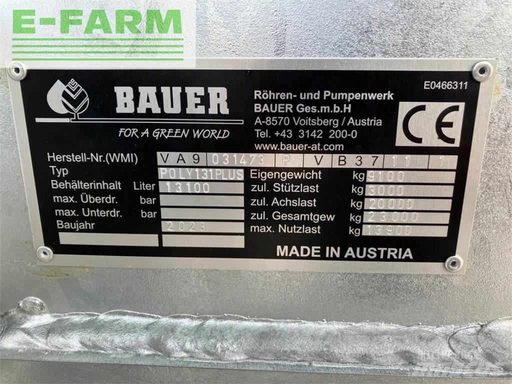 Bauer poly 131 Säiliöpuoliperävaunut