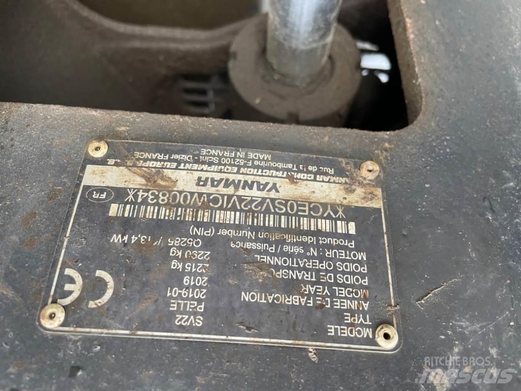 Yanmar SV22 (00834) Minikaivukoneet < 7t