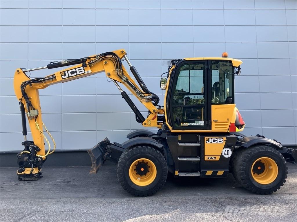 JCB 110 Hydradig Pyöräkaivukoneet