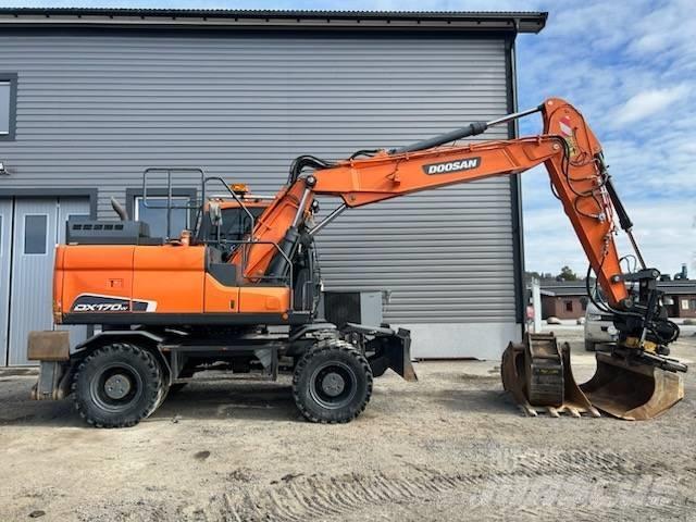 Doosan DX 170 W Pyöräkaivukoneet