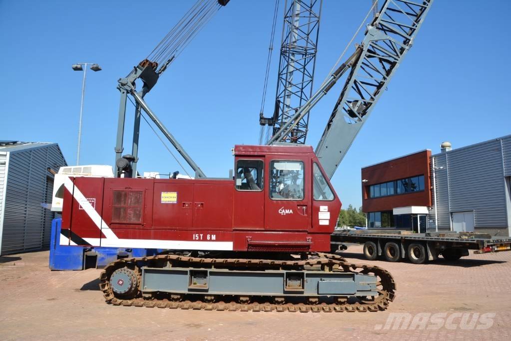 Hitachi KH 125-3 Tela-alustaiset nosturit