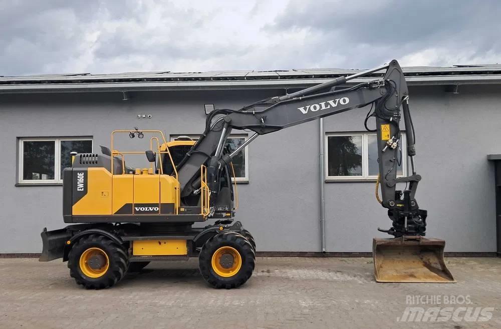 Volvo EW 160 E Pyöräkaivukoneet