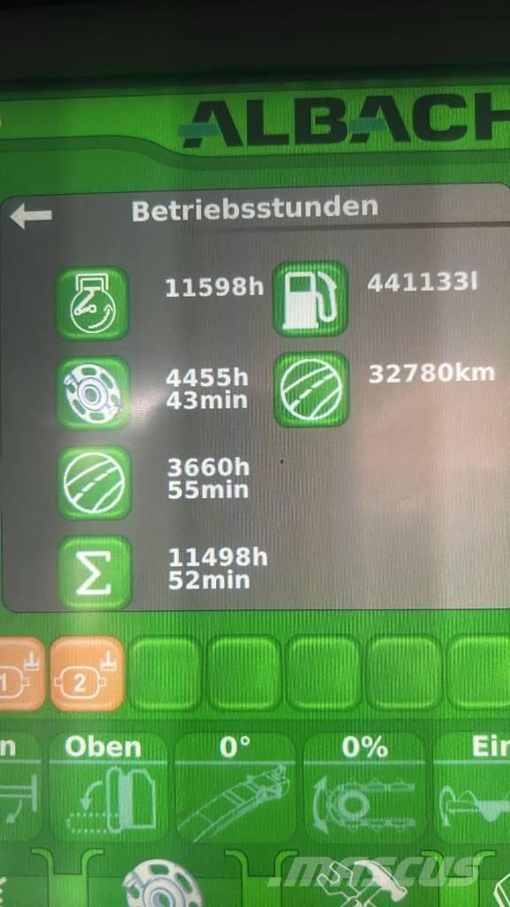 Albach Diamant 2000 Haketuskoneet