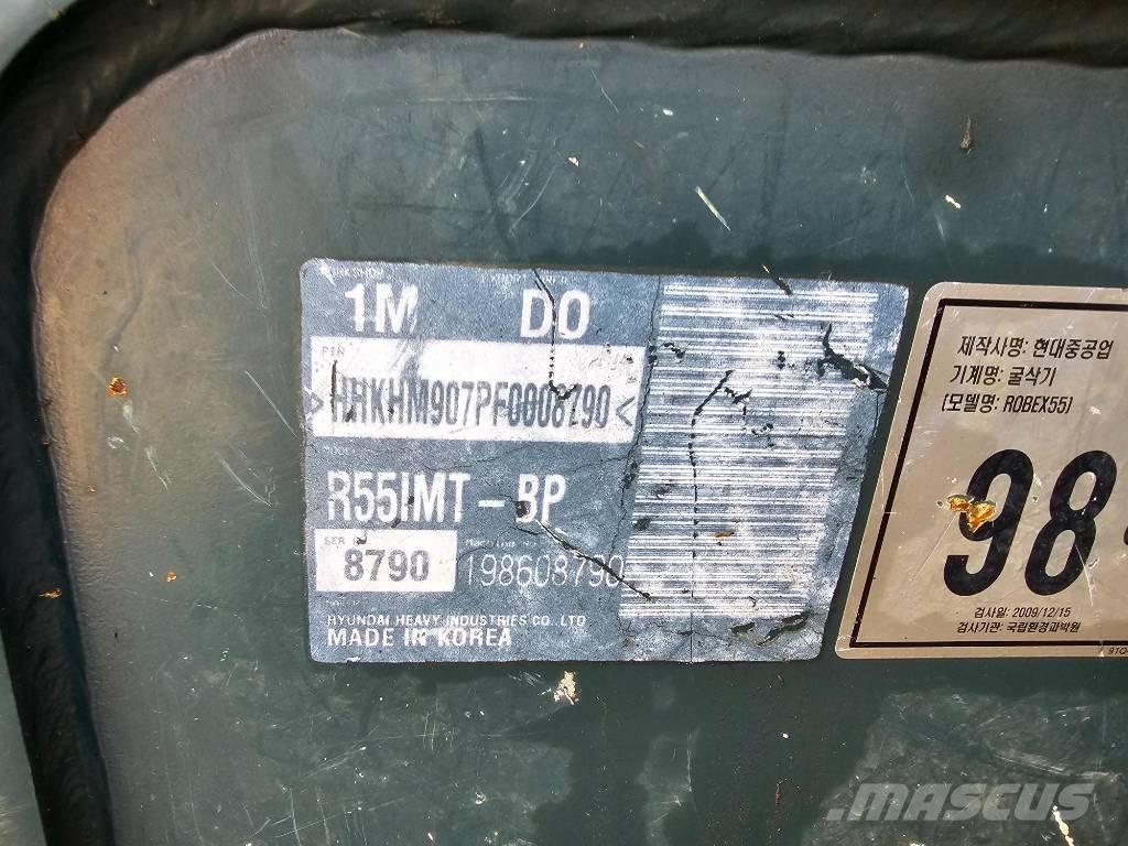 Hyundai Robex 55 Minikaivukoneet < 7t
