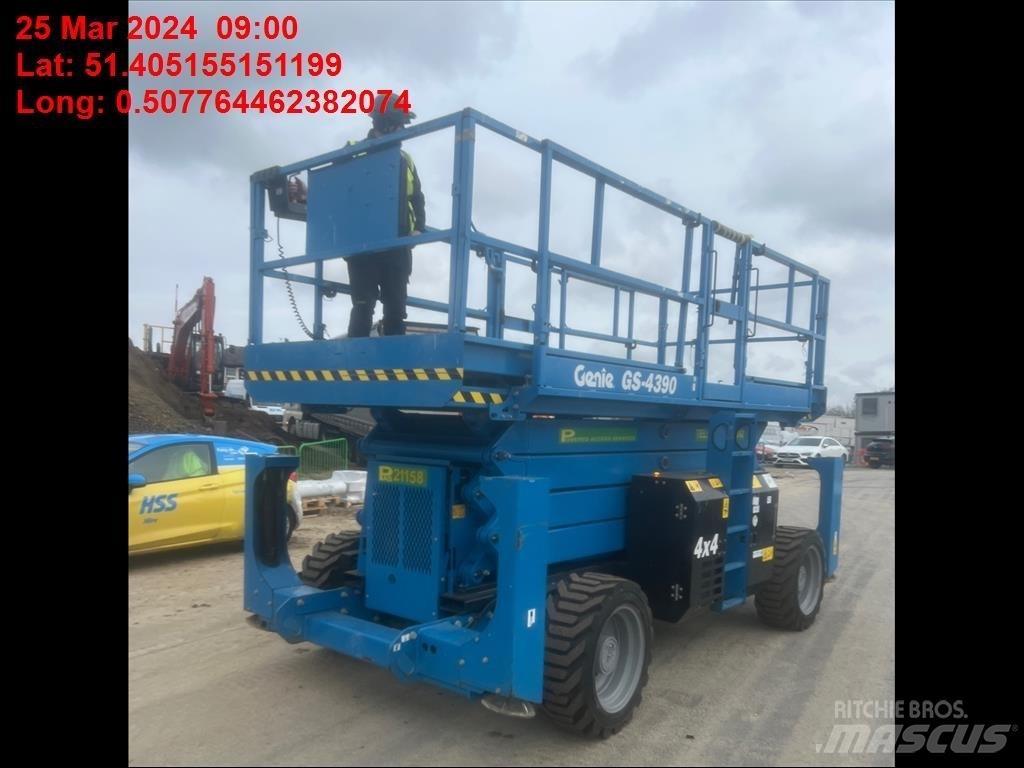 Genie GS 4390 Saksilavat