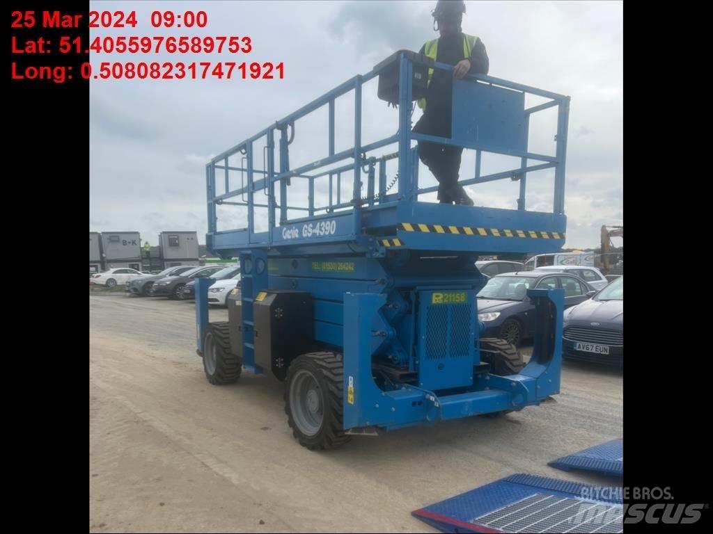 Genie GS 4390 Saksilavat