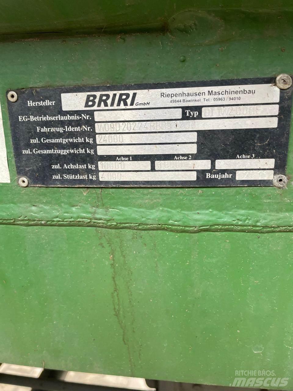 Briri Güllefass Lietteen levittimet