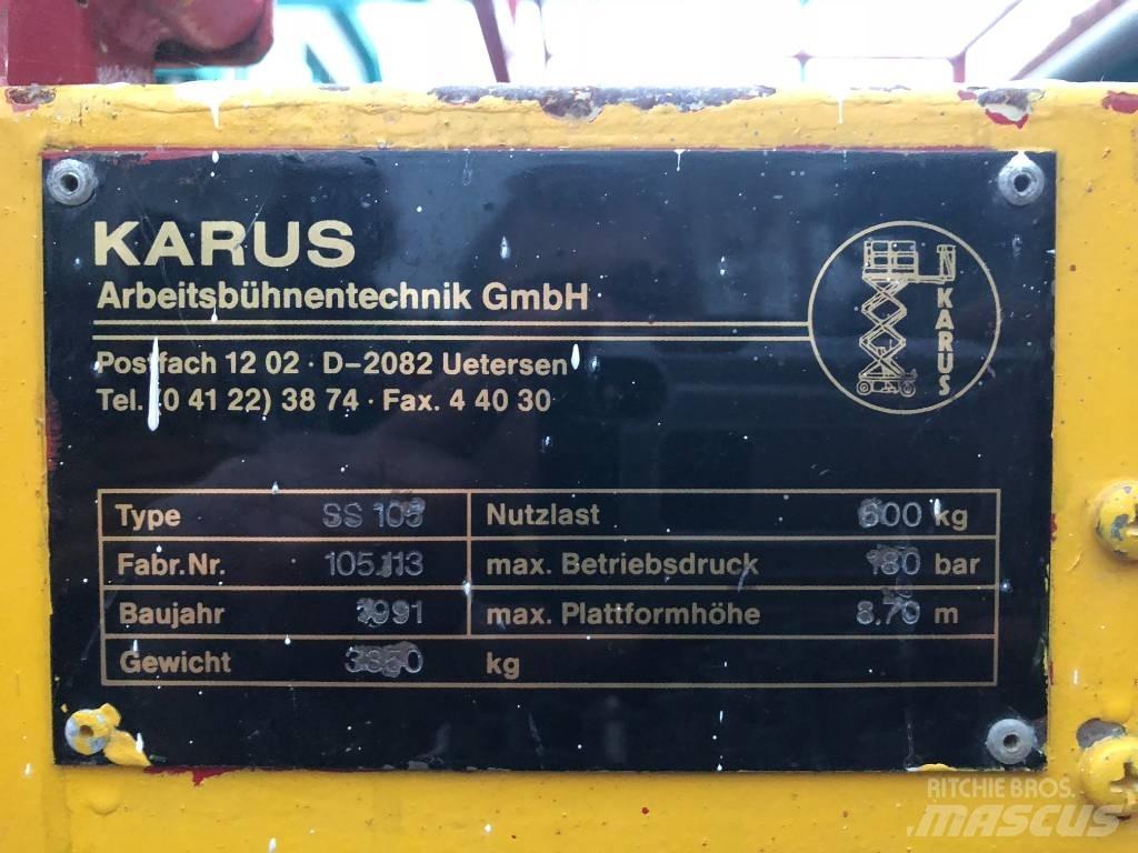 Karus SS105  V-3404 Henkilönostimet ja nostolaitteet