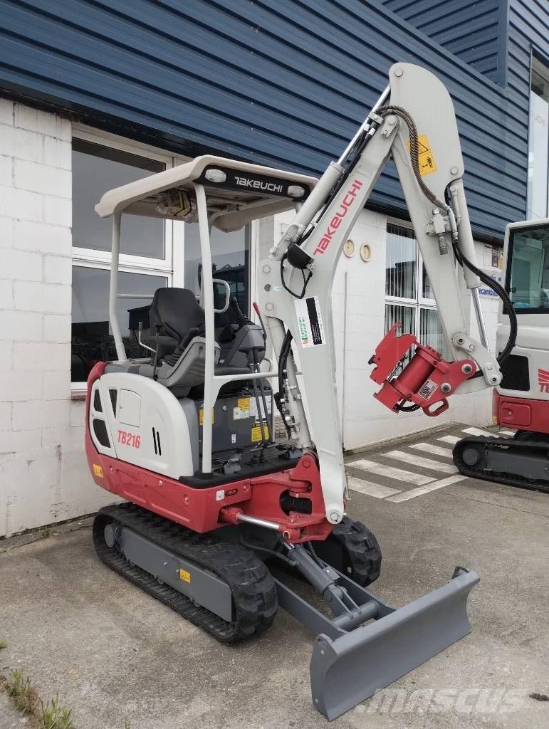 Takeuchi TB 216 Minikaivukoneet < 7t