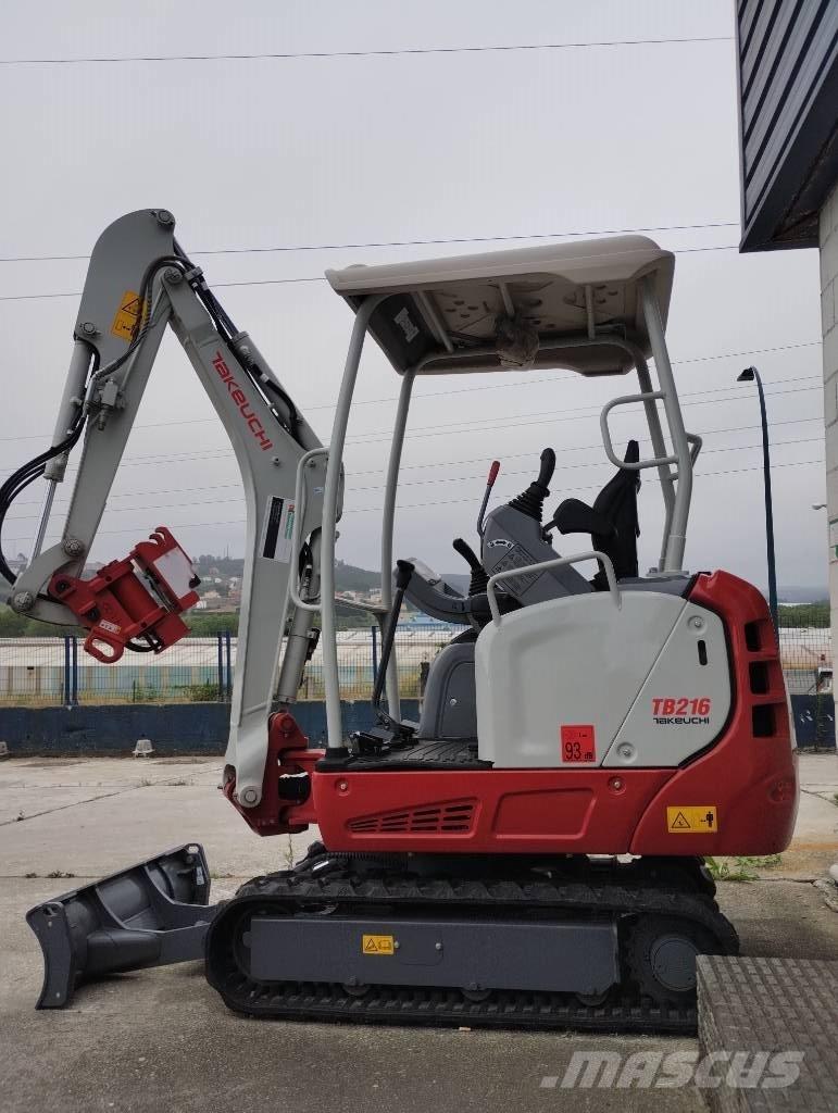 Takeuchi TB 216 Minikaivukoneet < 7t