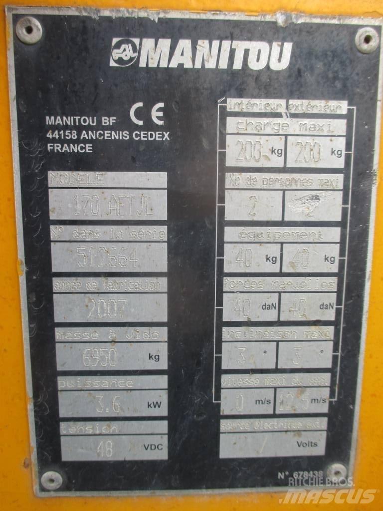 Manitou 170 AETJL Kuukulkijat