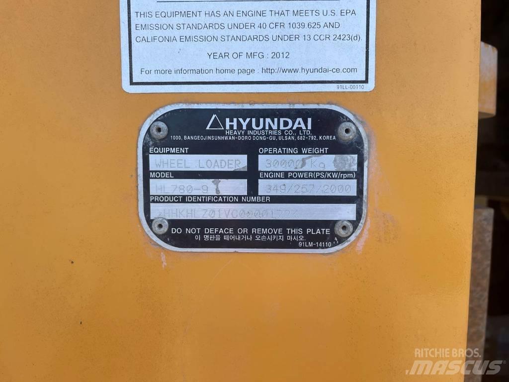 Hyundai HL 780-9 Pyöräkuormaajat