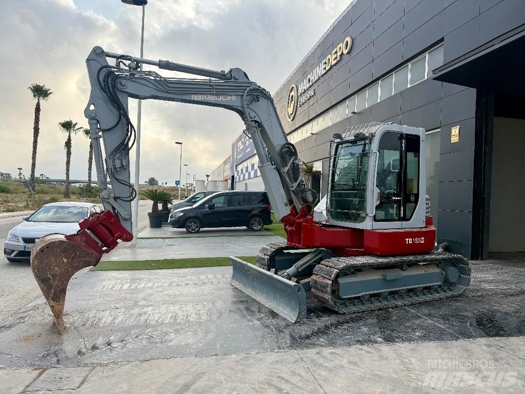 Takeuchi TB 180 FR Midikaivukoneet 7t - 12t