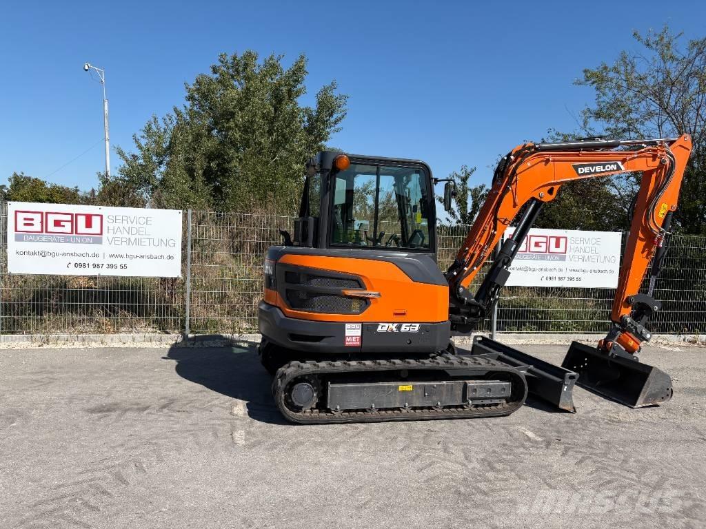 Develon DX 63-7 Minikaivukoneet < 7t