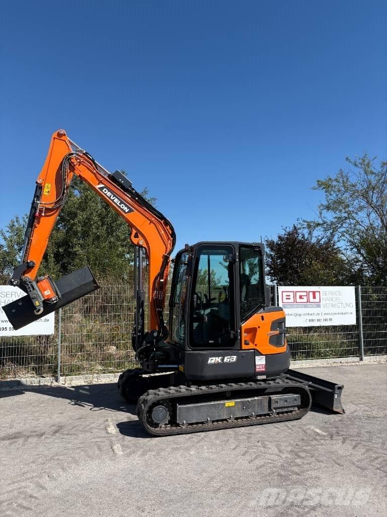 Develon DX 63-7 Minikaivukoneet < 7t