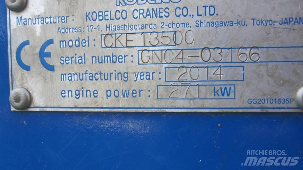 Kobelco CKE1350G Tela-alustaiset nosturit