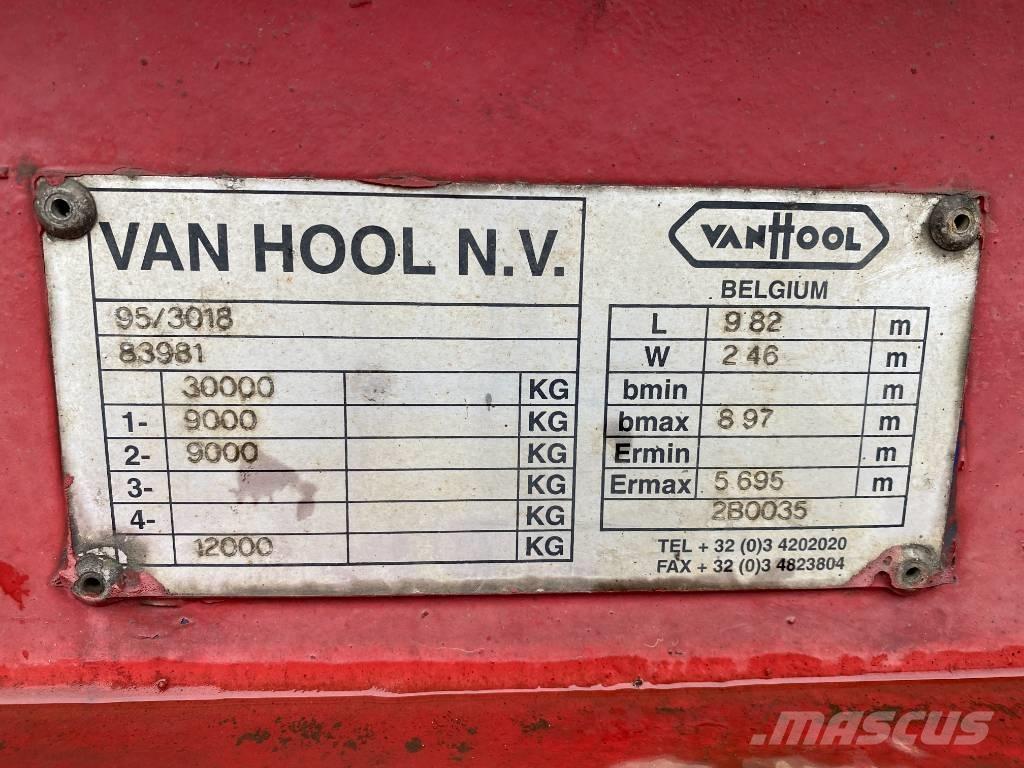 Van Hool W4757145090 Umpikori puoliperävaunut