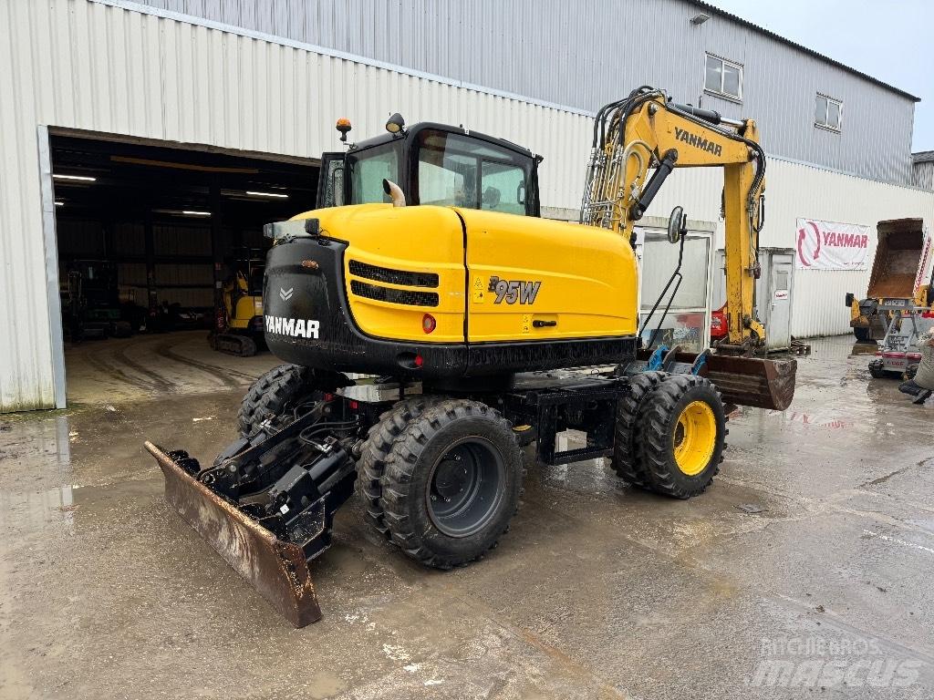 Yanmar B95W (40408) Pyöräkaivukoneet